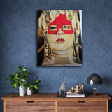Face of Mae West Which May Be Used as an Apartment by Salvador Dali