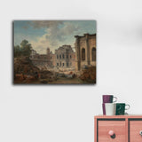 Demolition of the Château of Meudon by Hubert Robert