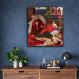 Death of Sir Tristram by Ford Madox Brown
