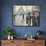 Paris Street in Rainy Weather by Gustave Caillebotte