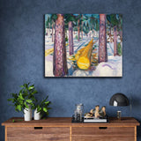 The Yellow Log by Edvard Munch