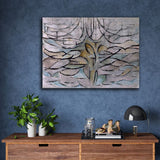 Blossoming Apple Tree by Piet Mondrian