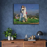 Pretty Baa-Lambs by Ford Madox Brown