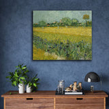 Field with flowers near Arles by Vincent Van Gogh