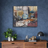 Still Life with Gingerpot I by Piet Mondrian