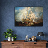 The Battle of Trafalgar by J. M. W. Turner