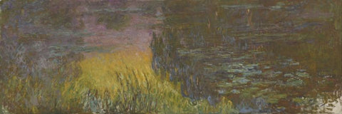 The Water Lilies Setting Sun by Claude Monet