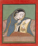 Indian Paintings Mewar Paintings Melancholy Courtesan Bundi