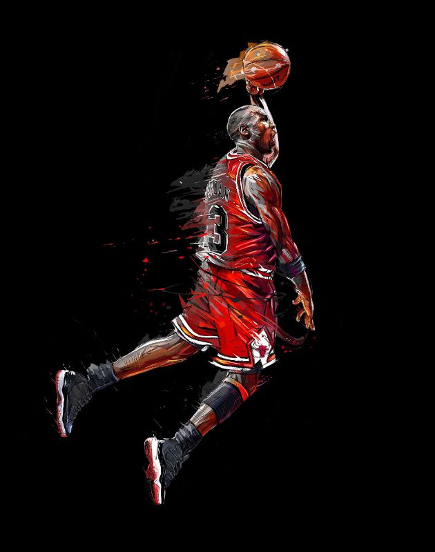 Michael Jordan Poster – Inspicanvas