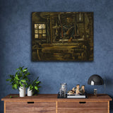 A Weaver's Cottage by Vincent Van Gogh