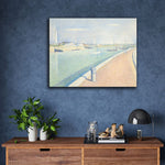 The Channel of Gravelines, Petit Fort Philippe by Georges Pierre Seurat