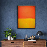 Orange and Yellow by Mark Rothko