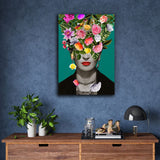 Flower Portrait by Frida Kahlo