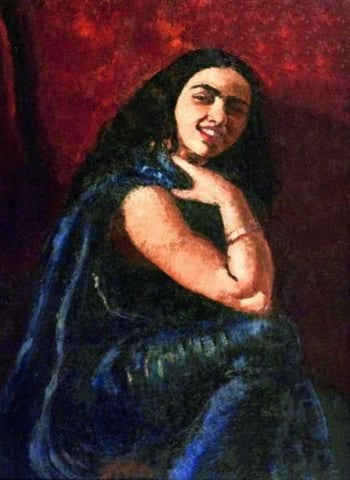 Self-Portrait by Amrita Sher-Gil