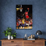 Michael Jordan Basketball Poster