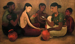 Bride's Toilet by Amrita Sher-Gil