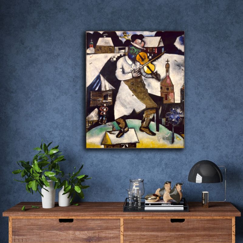 The Fiddler by Marc Chagall – Inspicanvas