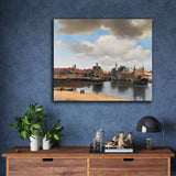 View of Delft by Johannes Vermeer