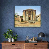 Vesta Temple in Rome by Christoffer Wilhelm Eckersberg