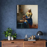 The Milkmaid by Johannes Vermeer