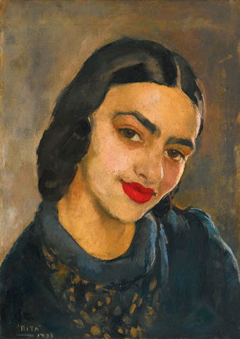 Self-Portrait by Amrita Sher-Gil