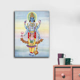 Lord Of Gods Maha Vishnu Painting
