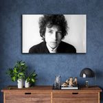 Bob Dylan The Legend Black and White Poster