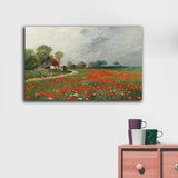Field of poppies with daisies by Adolf Kaufmann
