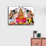Laxmi mata Saraswati mata Ganesh Painting