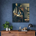 The Geographer by Johannes Vermeer