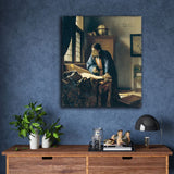 The Geographer by Johannes Vermeer