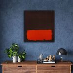 Orange and Burgundy by Mark Rothko