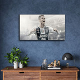 Cristiano Ronaldo Football Juventus FC Poster