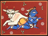 Krishna The Cowherd by Jamini Roy