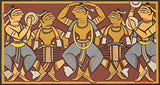 Santhal Dancers by Jamini Roy