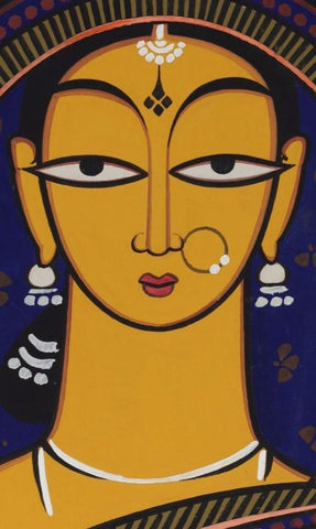 Women by Jamini Roy