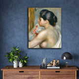 Dark-Haired Woman by Pierre-Auguste Renoir