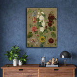 Floral Panting - Eugene Delacroix - Untitled (flowers)
