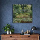 The Japanese Footbridge and the Water Lily Pool by Claude Monet