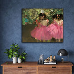 Ballerinas in Pink by Edgar Degas