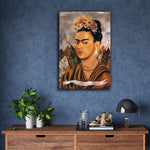 Self-Portrait Dedicated to Dr. Eloesser by Frida Kahlo
