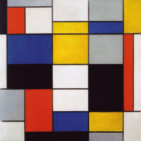 Composition A by Piet Mondrian