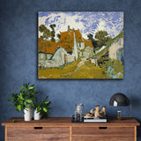 Street in Auvers-sur-Oise by Vincent Van Gogh
