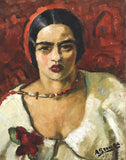 Self-Portrait by Amrita Sher-Gil