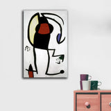 Femme dans la rue by Joan Miro