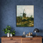 Windmills on Montmartre by Vincent Van Gogh