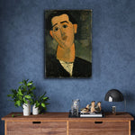 Portrait of Juan Gris by Amedeo Modigliani