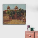 View of the Lal Darwaza on the Matwa Road, between the Purana Qila and Old City, Delhi by Valentine Cameron Prinsep