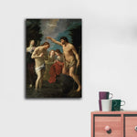 The Baptism of Christ by Guido Reni