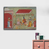 Indian Paintings Mewar Paintings The Marriage of Krishna and Rukmini